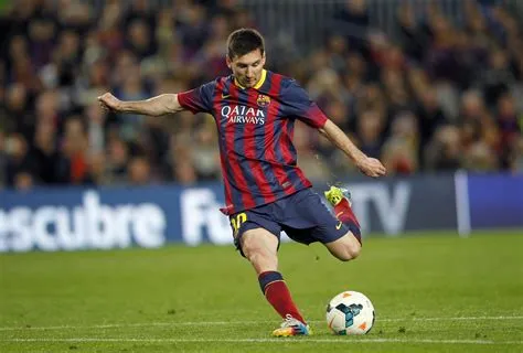 How fast is messi shot?