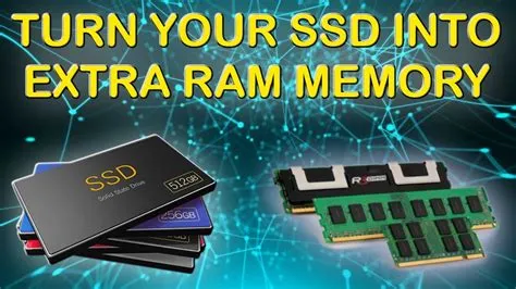 Does ssd consume ram?