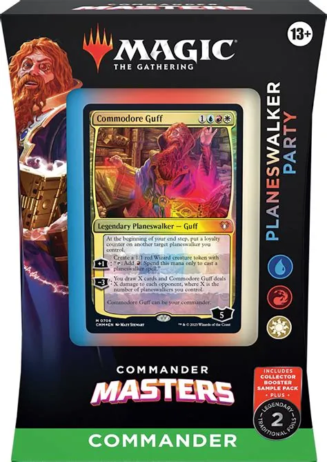 Can planeswalkers be commander?