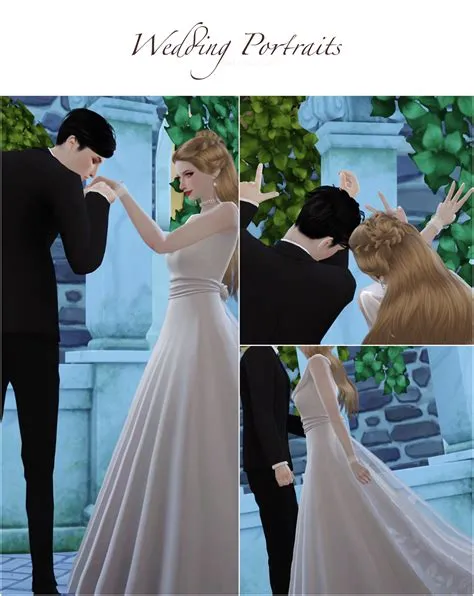 Can sims have a wedding?