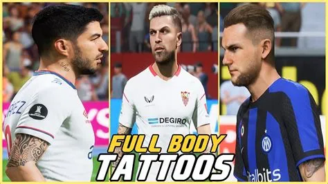 Can you get tattoos in fifa 23 player career mode?