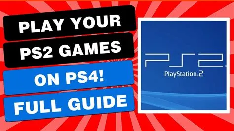 Does ps4 play ps2?