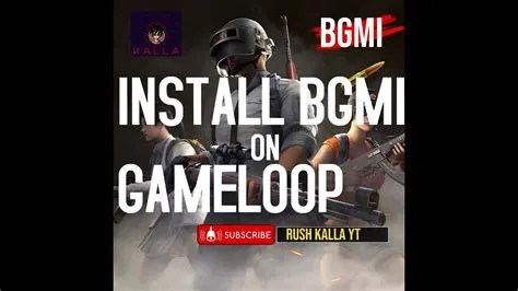 Can i run bgmi in gameloop?