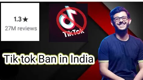 Is tik tok banned in india?