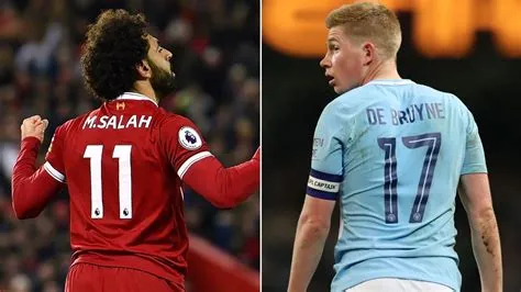 Who is the best de bruyne or salah?