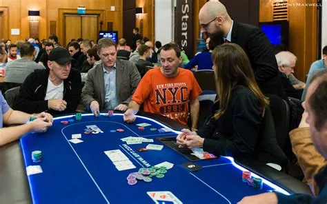 Can you talk while playing poker?