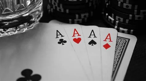 How rare are aces in poker?