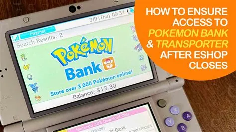 Will pokémon bank work after eshop closes?