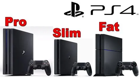 Which ps4 is better fat slim or pro?