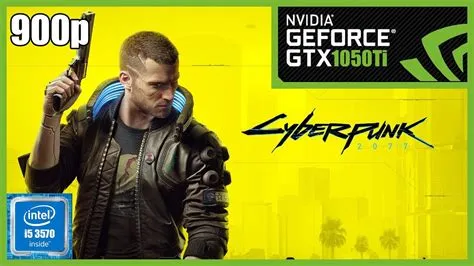 Can a gtx 1050 run cyberpunk 2077?