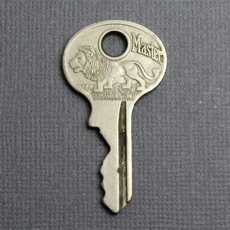 How old is a master key with lion on it?