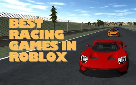 Are there racing games in roblox?