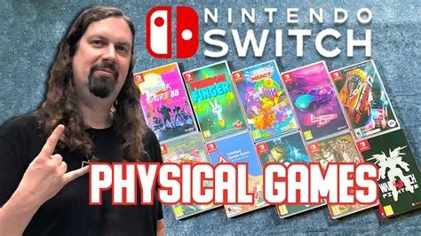 Do switch games have to be physical?