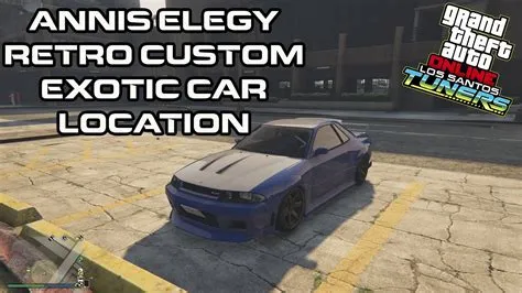 Where to find elegy in gta 5?