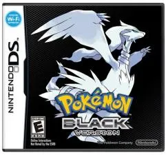 Why are pokemon ds games black?