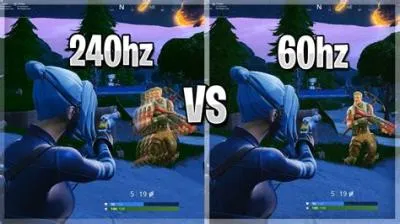 Is 240hz good for fortnite?