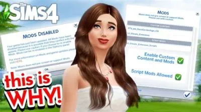 How do i enable mods in sims 4?