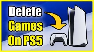 Can you delete a game you bought on ps5?