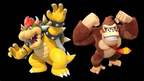 Are donkey kong and bowser friends?