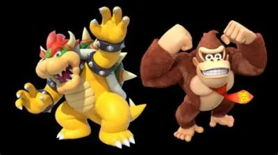 Are donkey kong and bowser friends?