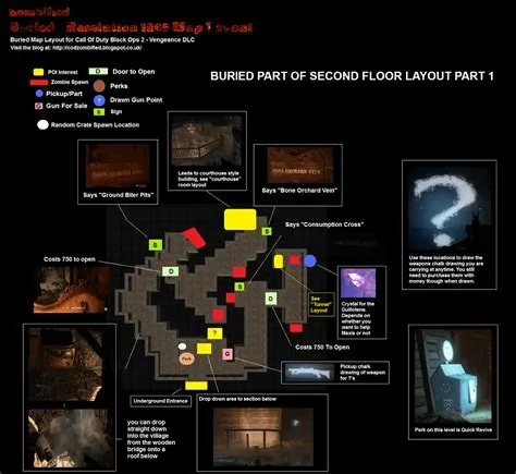 What game has buried zombie map?