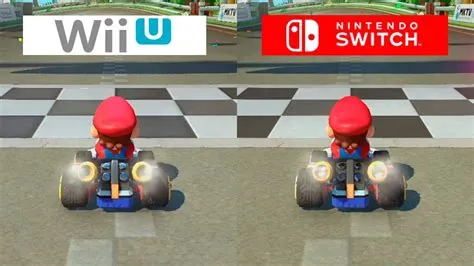 Is mario kart for wii u the same as switch?