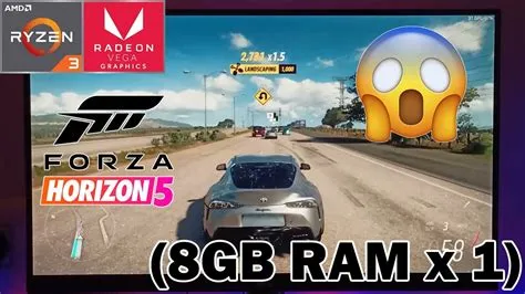 Can 8 gb ram run forza horizon?