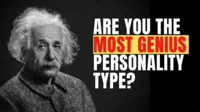 What is genius type personality?