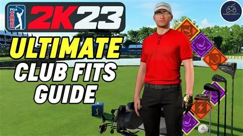 Do the clubs matter in pga 2k23?