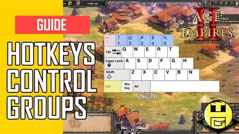 How to control group aoe2?