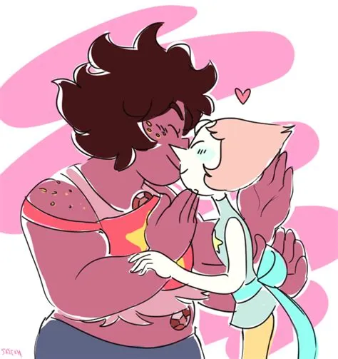 Does pearl kiss her dad?