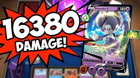 Which pokemon card has the highest damage?