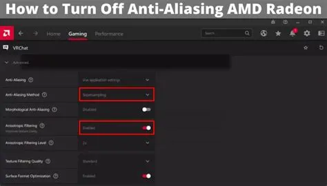 What is amd anti-aliasing?