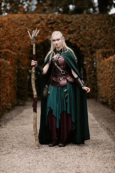 What would a wood elf wear?