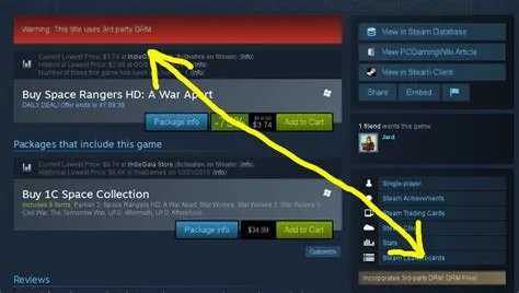 Are steam games drm free?