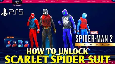 How do you unlock scarlet spider?