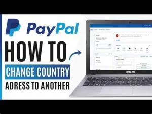 How to change paypal country?