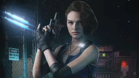 Who is the computer girl in resident evil?