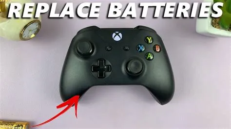 Can you replace xbox controller battery?