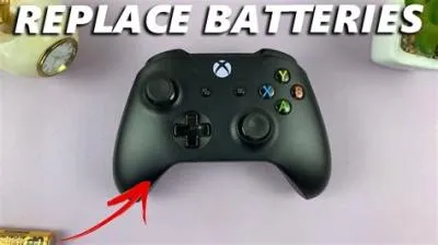 Can you replace xbox controller battery?