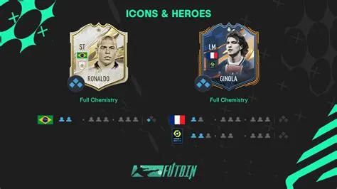 Do icons give chem fifa 23?