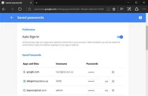 Is google and microsoft the same password?