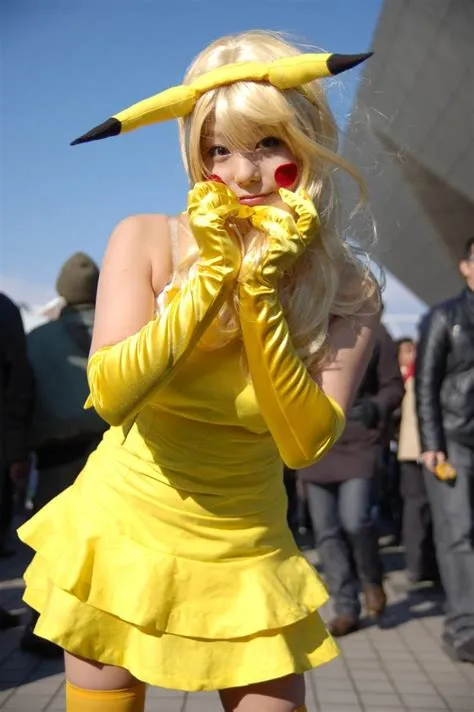 What game is cosplay pikachu in?