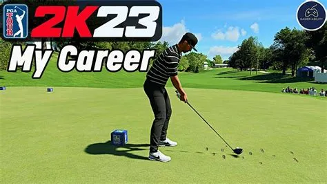 Does pga tour 2k23 have career mode?