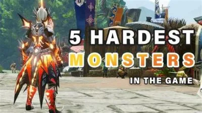 Is monster hunter a hard game?