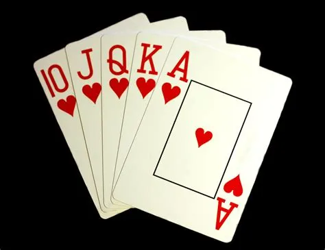 Is a royal flush all hearts?