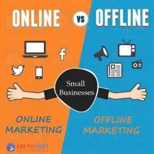 What is the difference between online and offline?