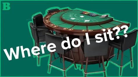 What is the best seat to sit at a blackjack table?