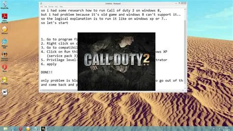 Can you run cod on a laptop?