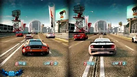 Is cars 2 the video game split screen?